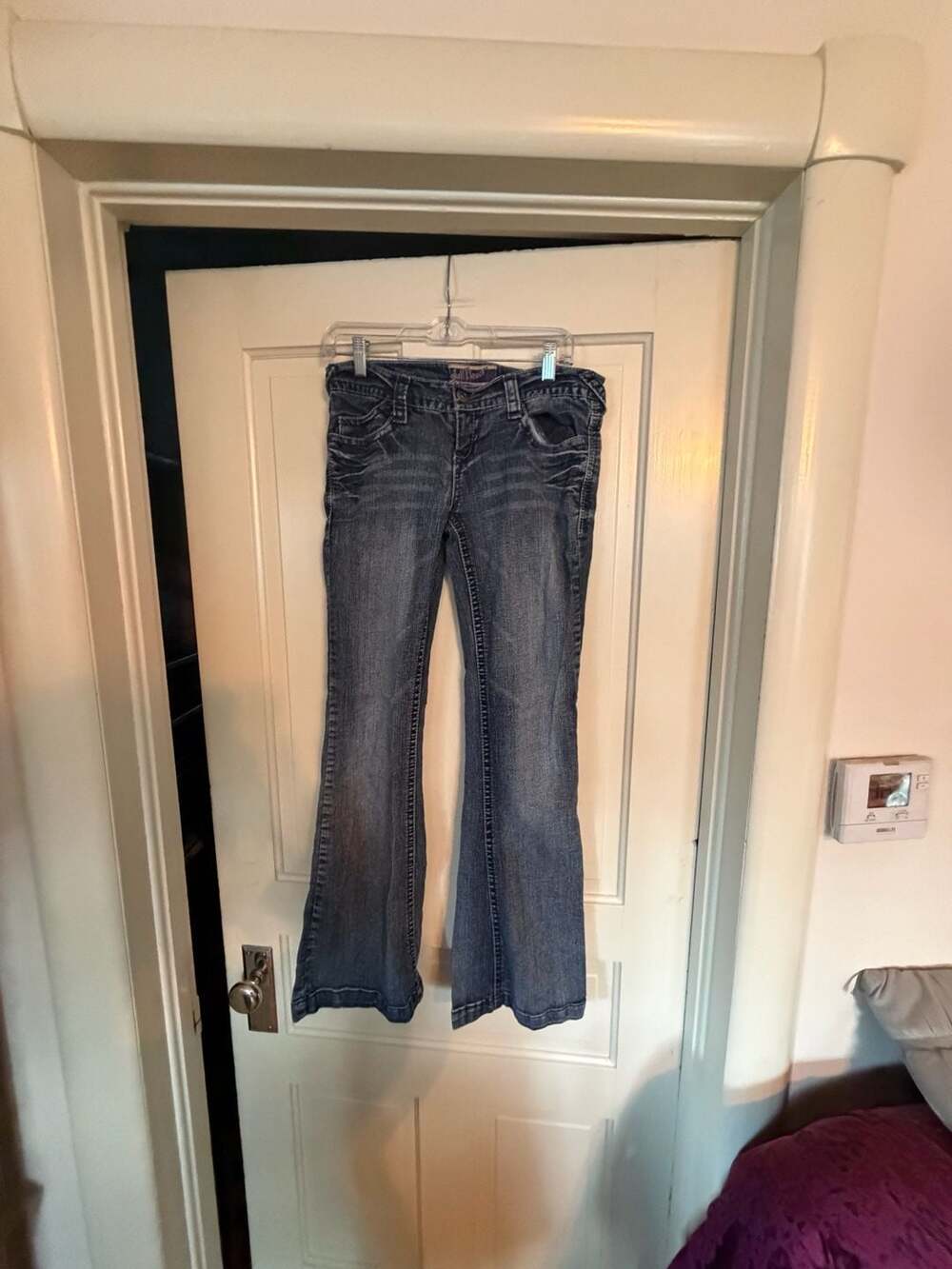 WallFlower Dark Wash Flare Jeans Size 9